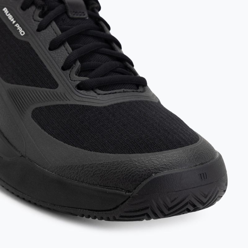 Scarpe da tennis da uomo Wilson Rush Pro 5 black/white/stormy weather 7