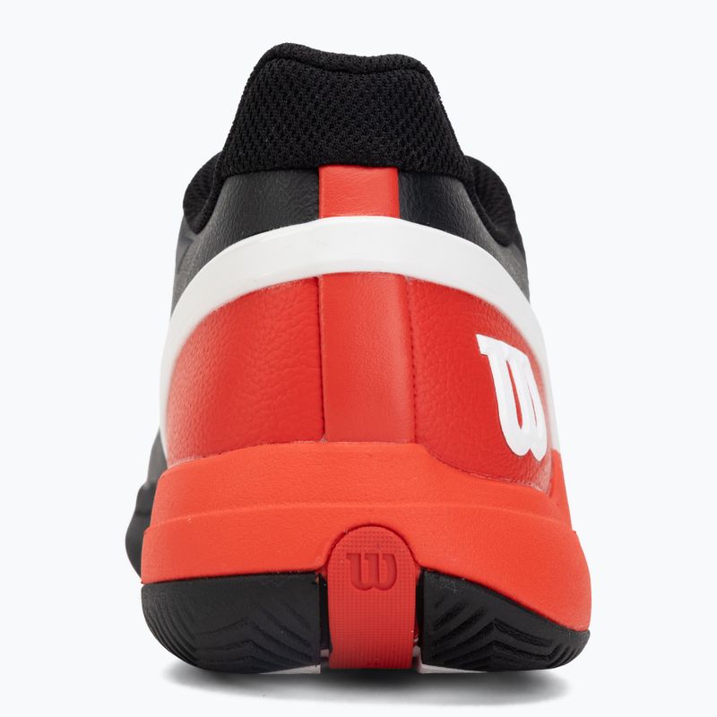 Scarpe da tennis da uomo Wilson Rush Pro 5 black/infrared/white 6