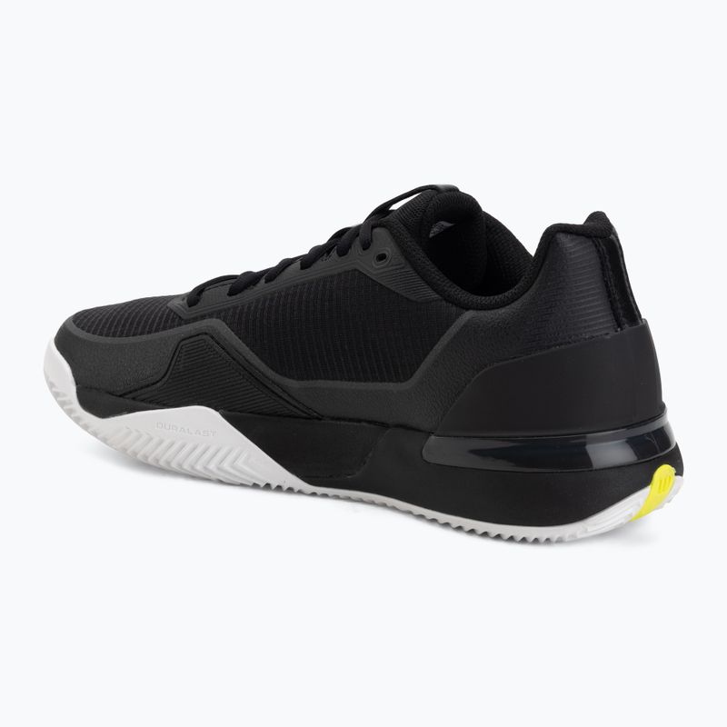 Scarpe da tennis da uomo Wilson Rush Pro 5 Tour Clay black/white/safety yellow 3