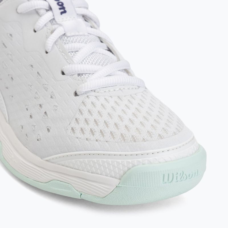 Scarpe da tennis per bambini Wilson Rush Pro Ace L Jr white/bay/skip blue 7