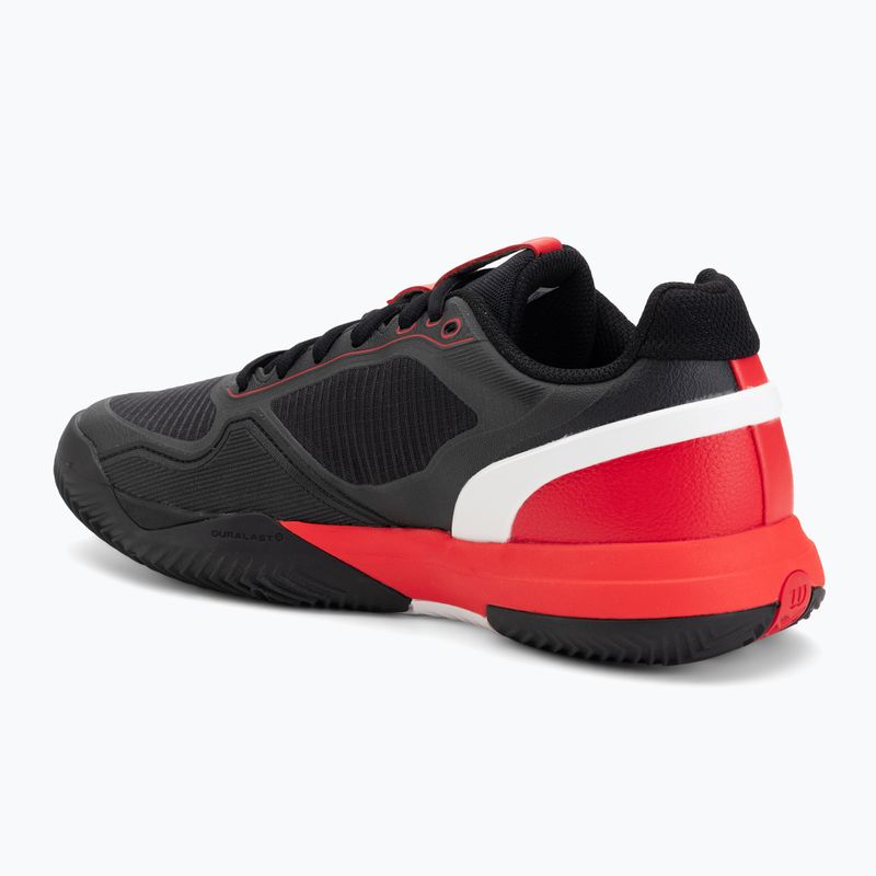Scarpe da tennis da uomo Wilson Rush Pro 5 Clay black/infrared/white 3