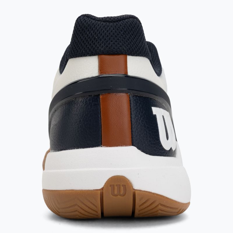 Scarpe da tennis da uomo Wilson Rush Pro 5 white/navy blazer/gum 6