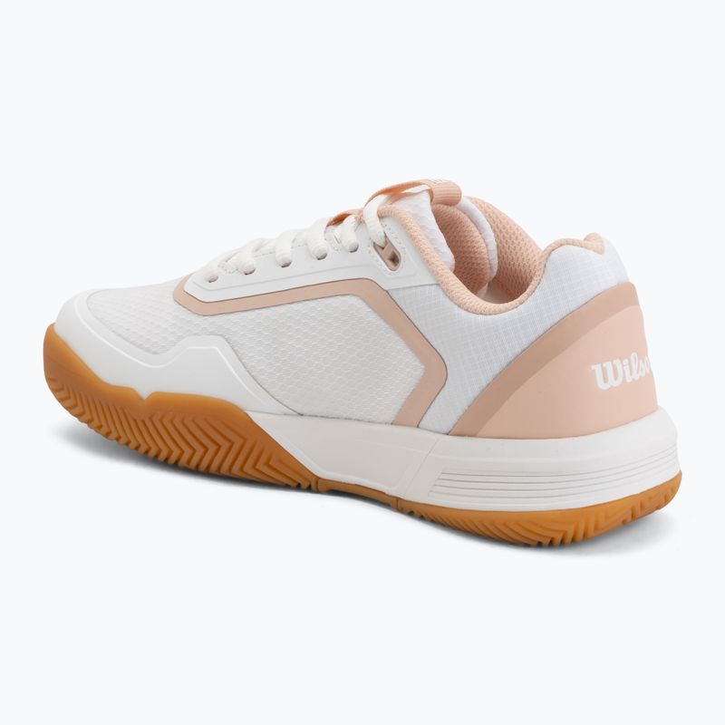 Scarpe da tennis da donna Wilson Courtglide white/cameo rose/gum 3
