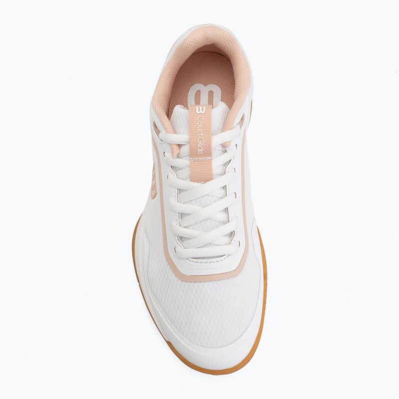 Scarpe da tennis da donna Wilson Courtglide white/cameo rose/gum 5