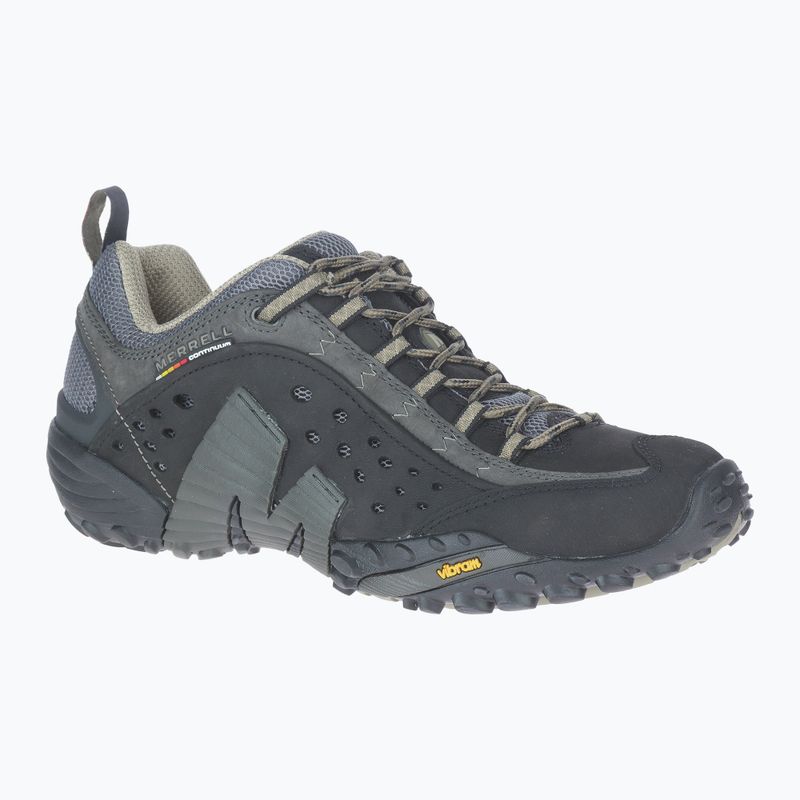 Merrell Intercept liscio nero scarpe da trekking da uomo 10