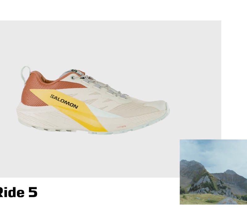Scarpe da corsa da uomo Salomon Sense Ride 5 nero/rosso fuoco/nero 16