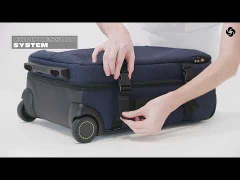 Samsonite Securipack Valigia da viaggio 39 l blu eclissi 14