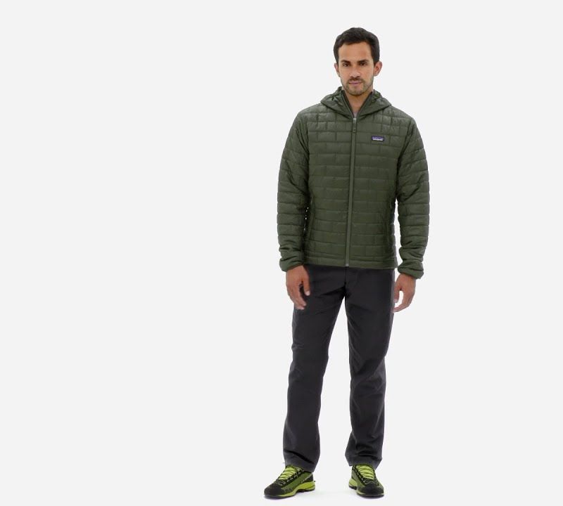 Giacca isolata Patagonia Nano Puff da uomo con cappuccio 5