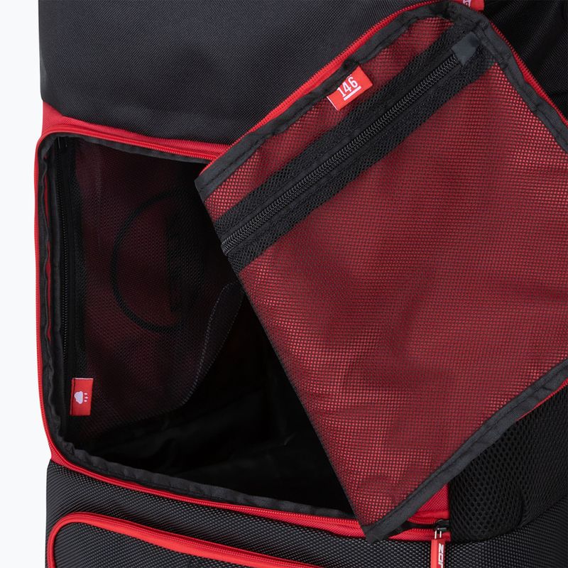 ZONE3 Transition 40 l zaino da nuoto rosso/nero 4