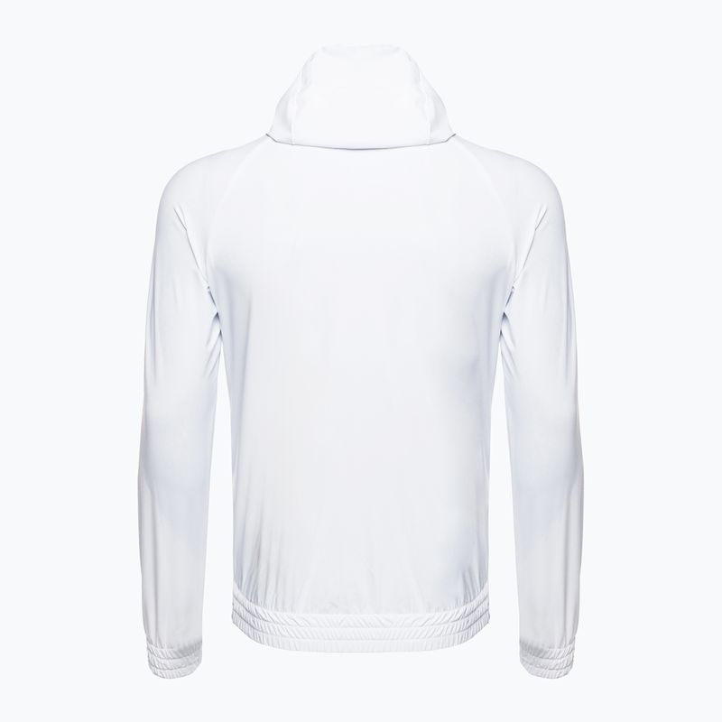 Felpa da tennis da uomo HYDROGEN Tech FZ Skull bianco 2