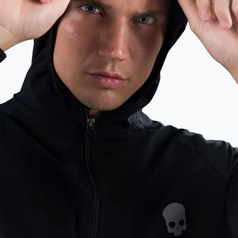 Felpa da tennis da uomo HYDROGEN Tech FZ Skull nero 6