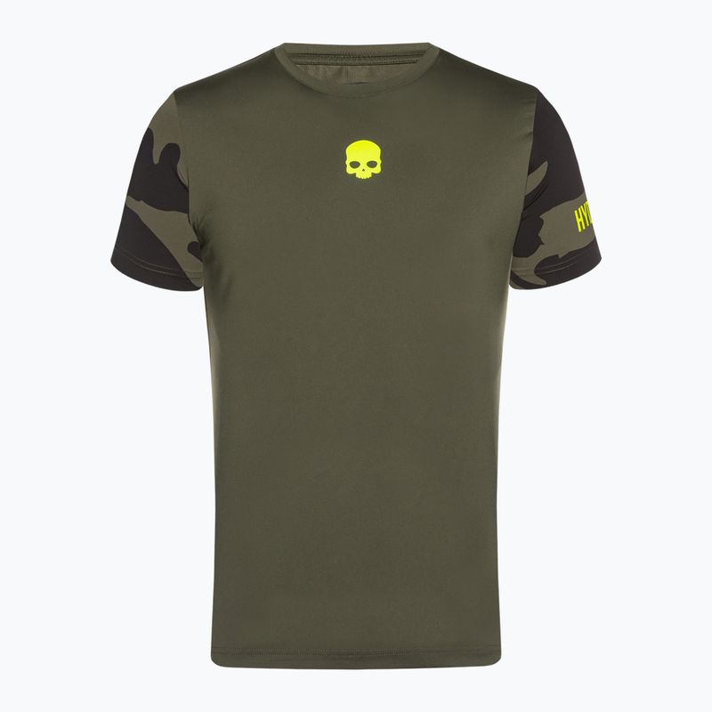 Camicia da tennis da uomo HYDROGEN Camo Tech verde 4