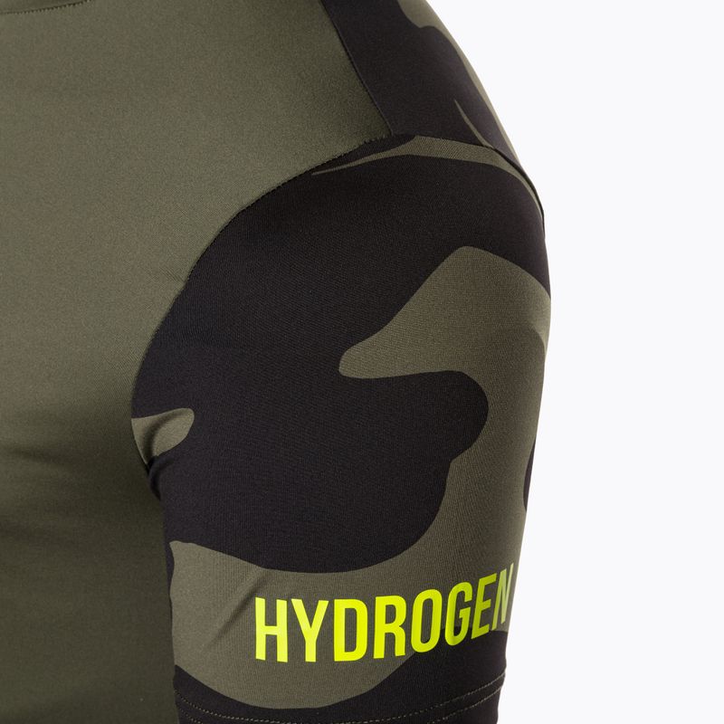 Camicia da tennis da uomo HYDROGEN Camo Tech verde 6