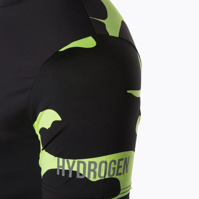 Camicia da tennis da uomo HYDROGEN Camo Tech giallo 6