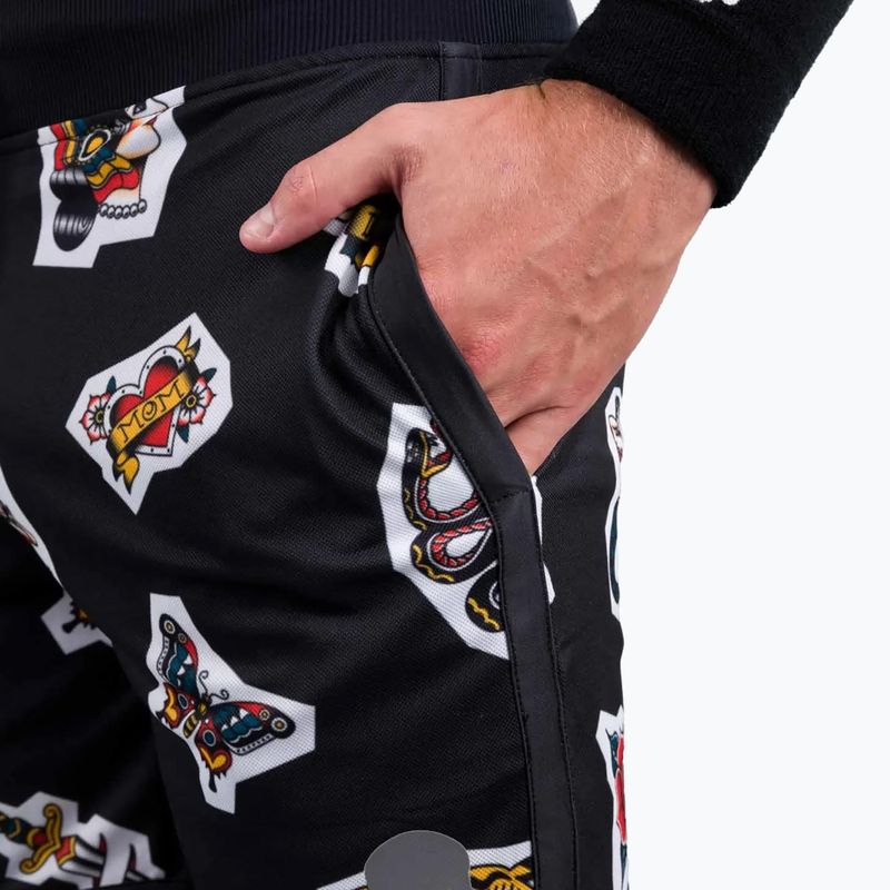Pantaloncini da tennis da uomo HYDROGEN Tattoo Tech nero 3