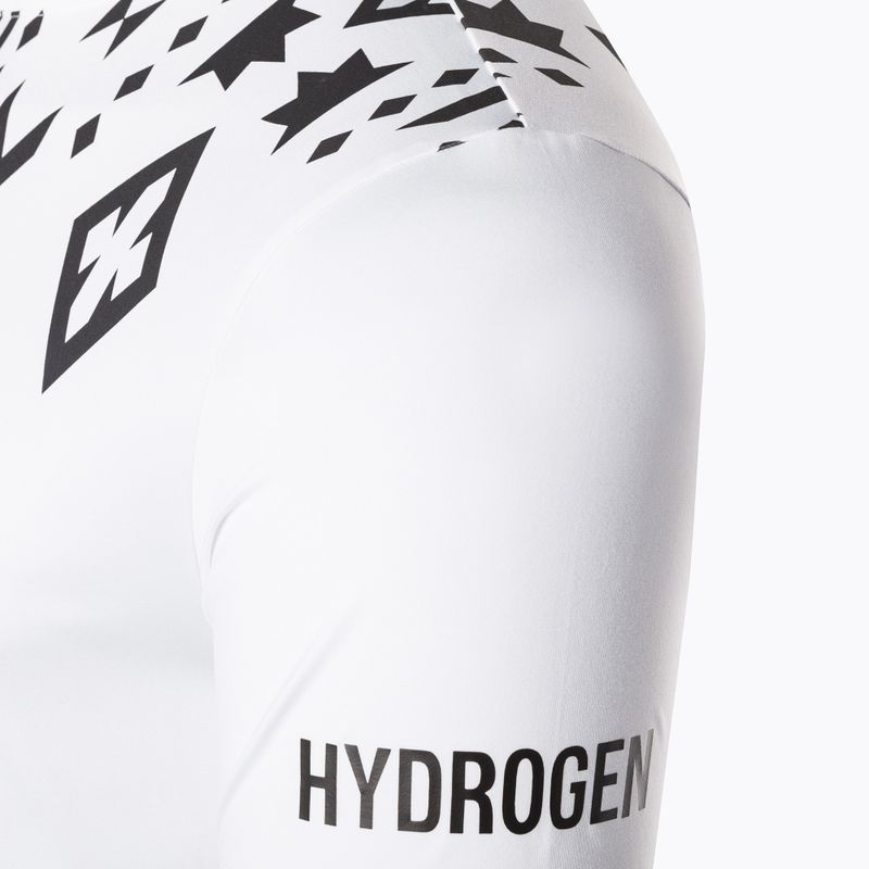 Camicia da tennis da uomo HYDROGEN Tribal Tech bianco 7