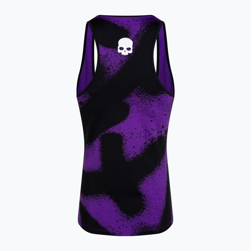 Maglietta da tennis donna HYDROGEN Spray Tank Top viola 5