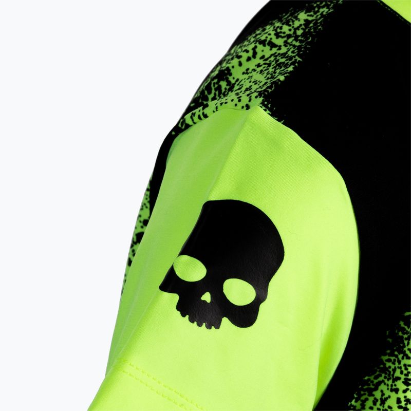 Maglietta da tennis da bambino HYDROGEN Spray Tech giallo fluorescente 3