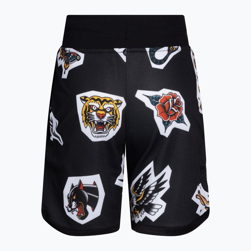 Pantaloncini da tennis da bambino HYDROGEN Tattoo Tech nero 2