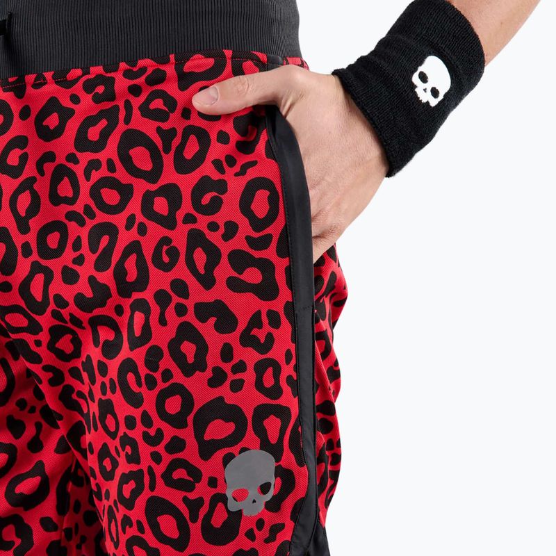 Pantaloncini da tennis da uomo HYDROGEN Panther Tech rosso 3