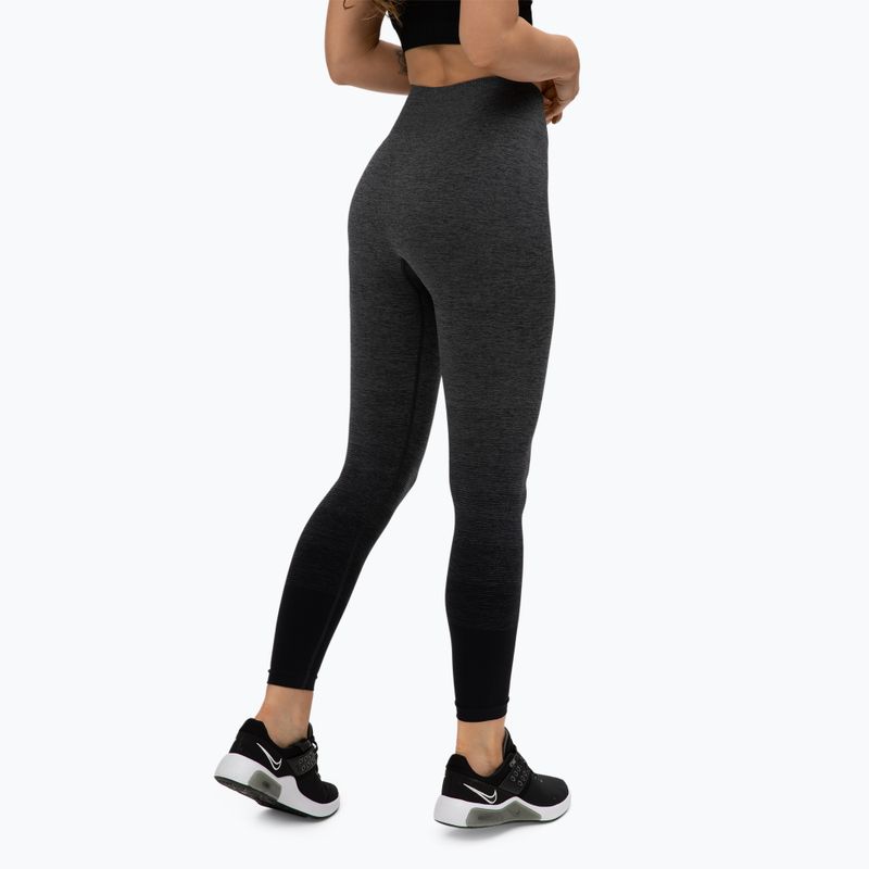 Leggings da allenamento da donna Gym Glamour Ombre grigio 3
