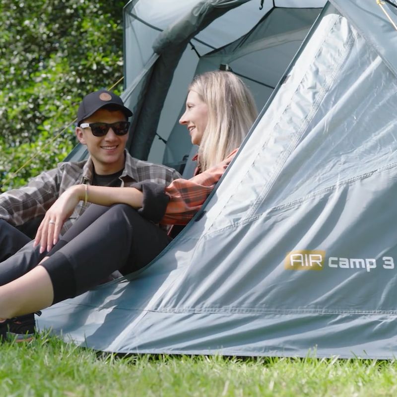 Tenda da campeggio gonfiabile per 3 persone KADVA AIRcamp 3 verde 17