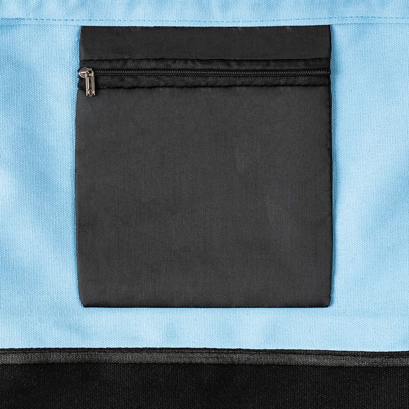 Borsa da ginnastica Glamour da donna blu 4