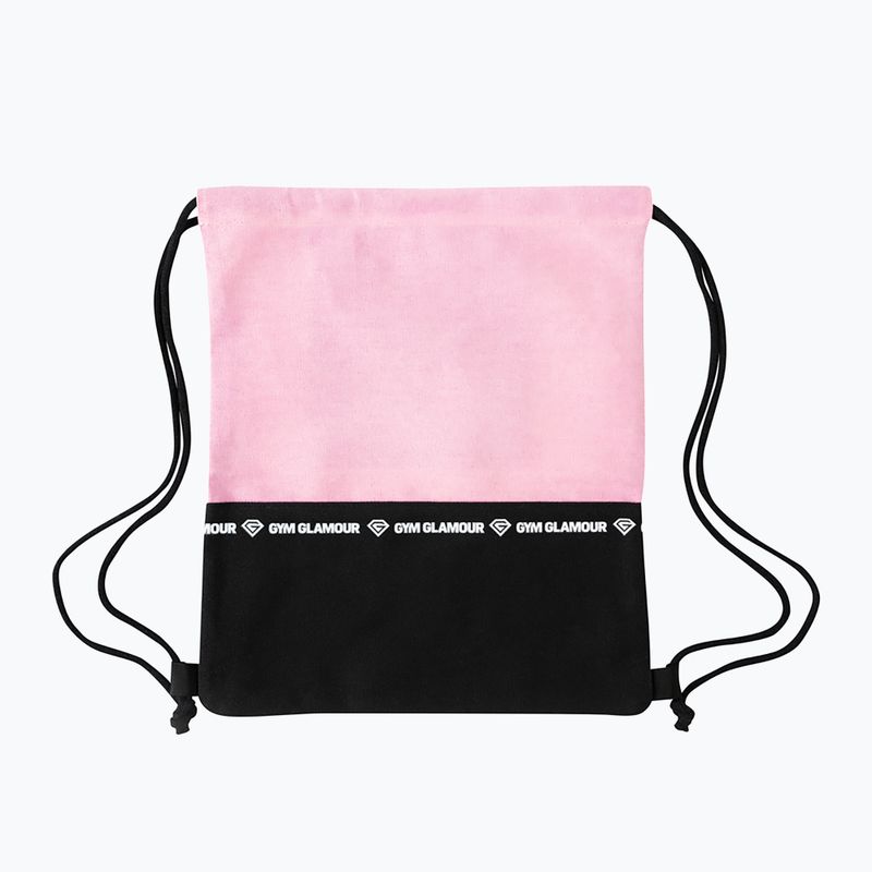 Borsa da ginnastica Glamour da donna rosa 2