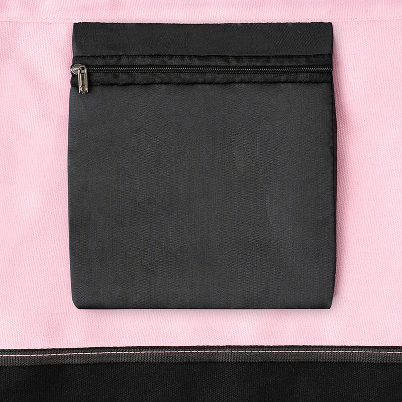 Borsa da ginnastica Glamour da donna rosa 4