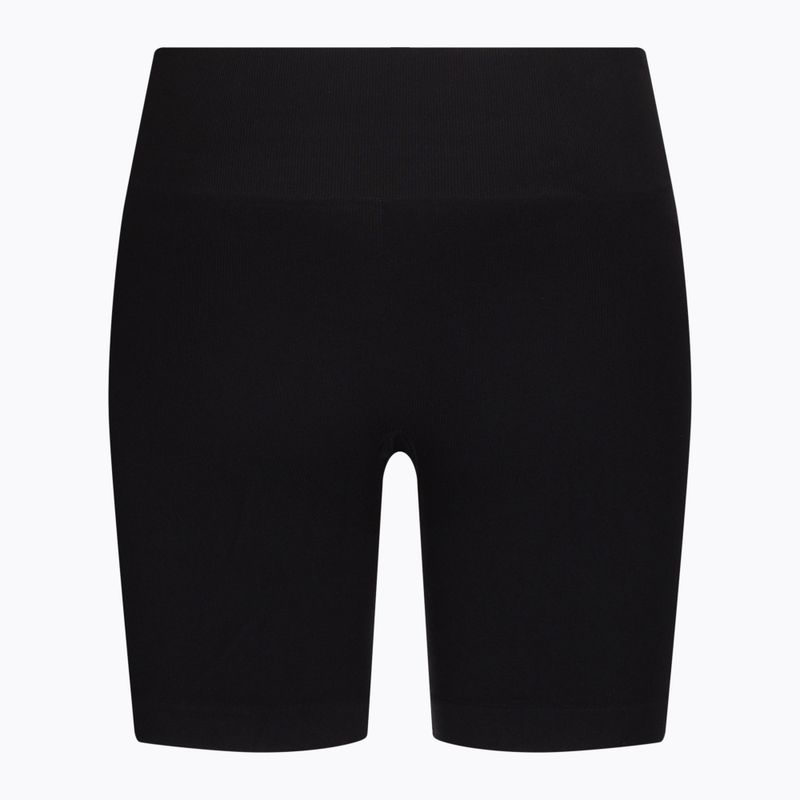 Pantaloncini da allenamento da donna Gym Glamour Seamless nero 5