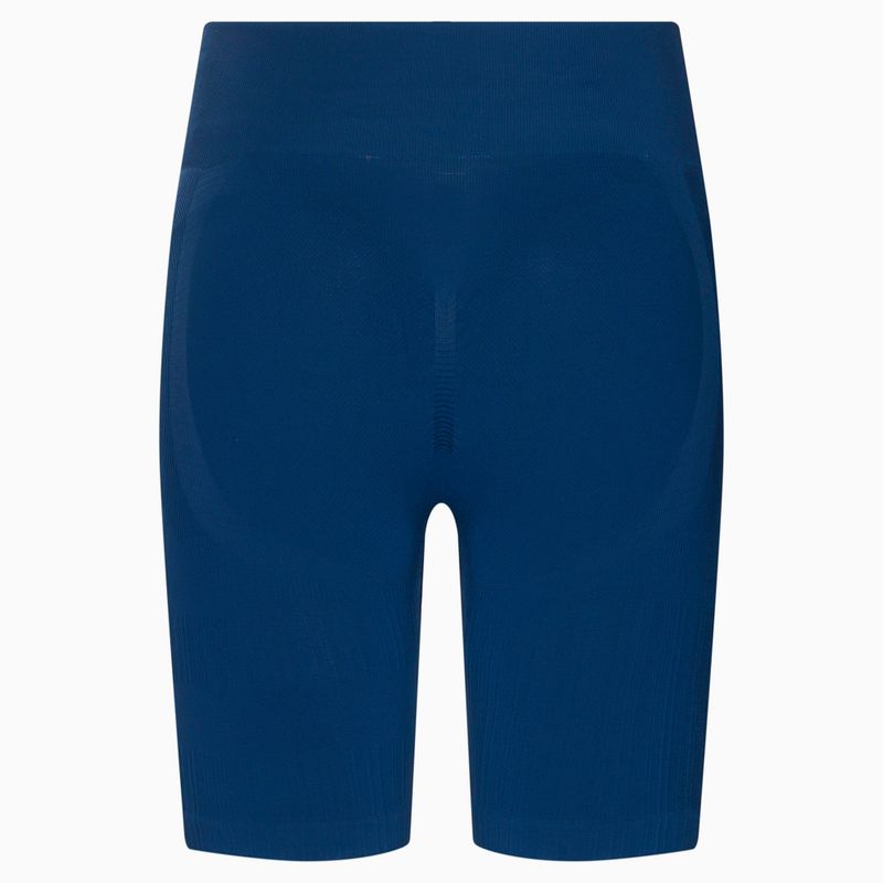 Pantaloncini da allenamento da donna Gym Glamour Push Up classici blu 7