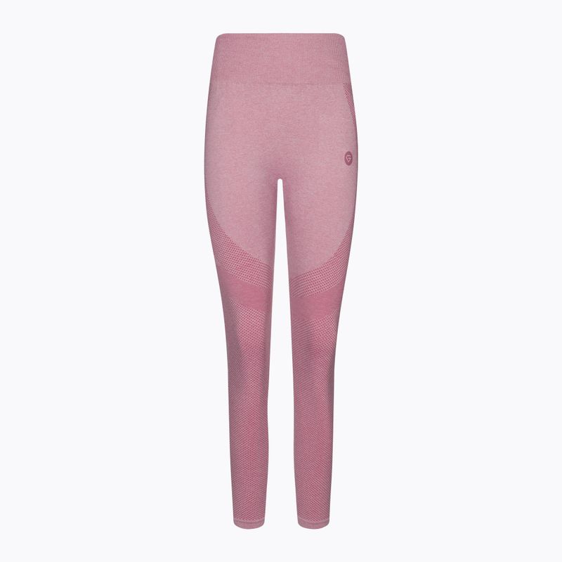 Leggings da allenamento donna Gym Glamour Fusion rosa 6