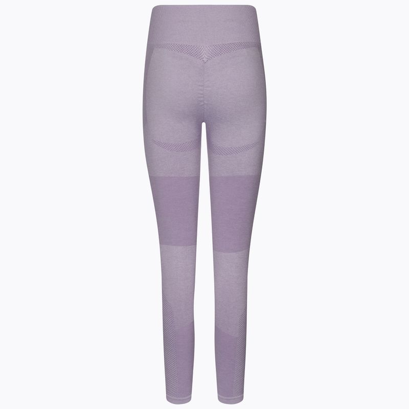 Leggings da allenamento da donna Gym Glamour Fusion lavanda 7