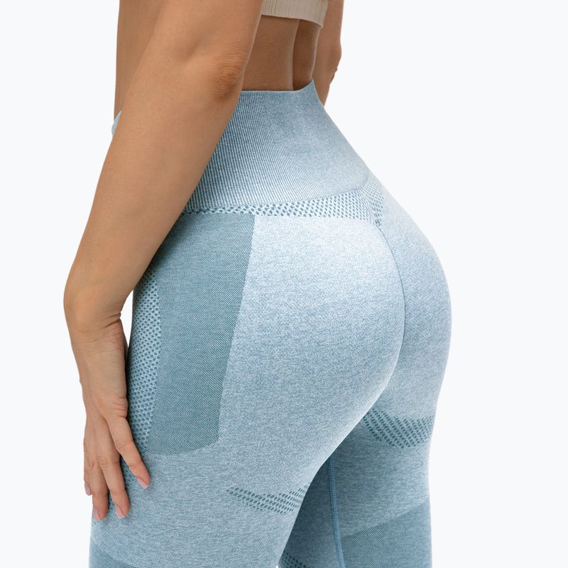 Leggings da allenamento da donna Gym Glamour Fusion blu 5