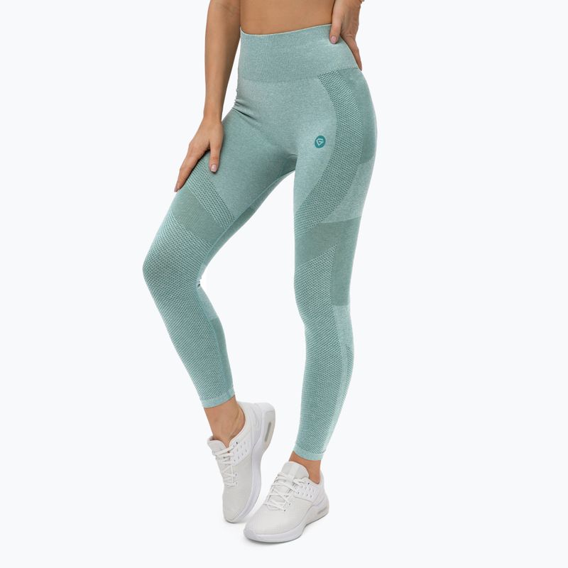 Leggings da allenamento da donna Gym Glamour Fusion verde