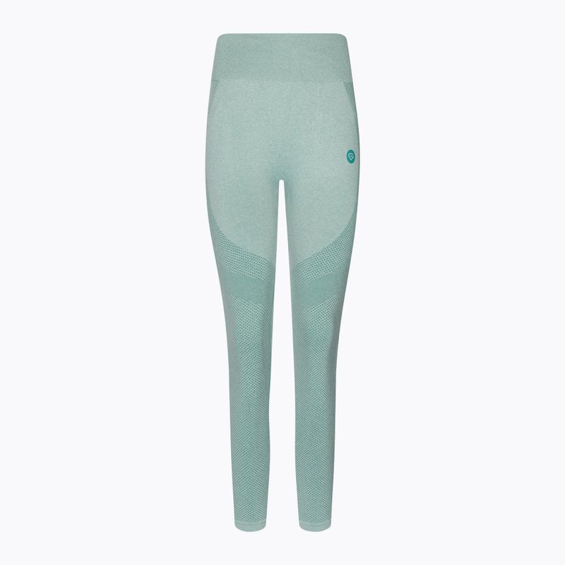 Leggings da allenamento da donna Gym Glamour Fusion verde 6