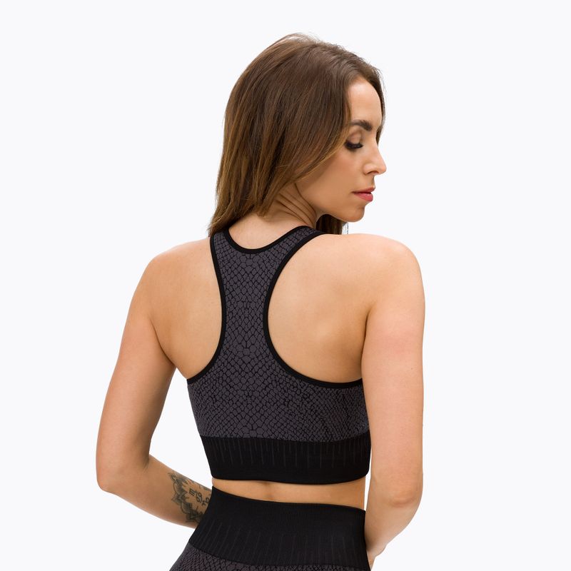 Reggiseno fitness Gym Glamour Snake 3