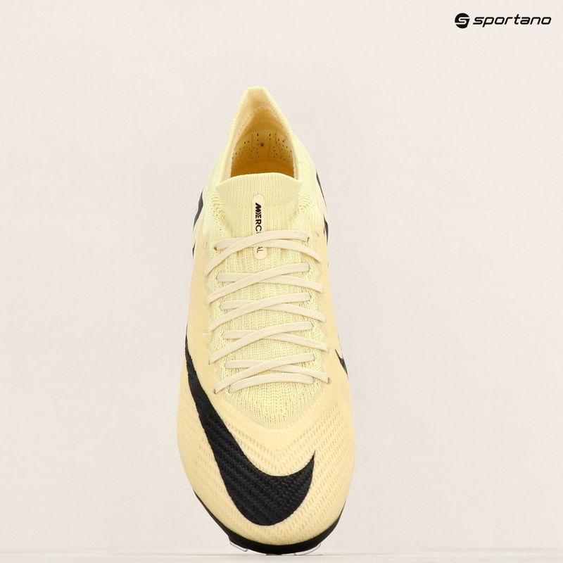Scarpe da calcio da uomo Nike Mercurial Zoom Vapor 15 Pro FG lemonade/nero 9