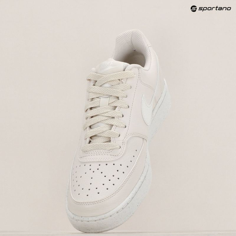 Scarpe Nike Court Vision Low Next Nature phantom/summit white da uomo 9