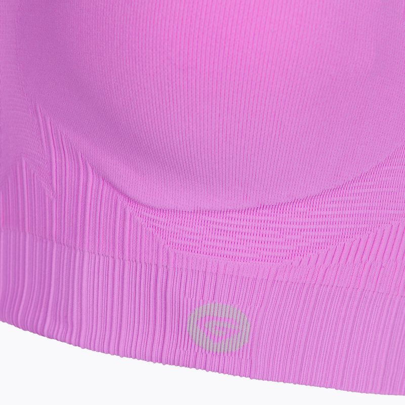 Reggiseno fitness Gym Glamour Push Up rosa 7