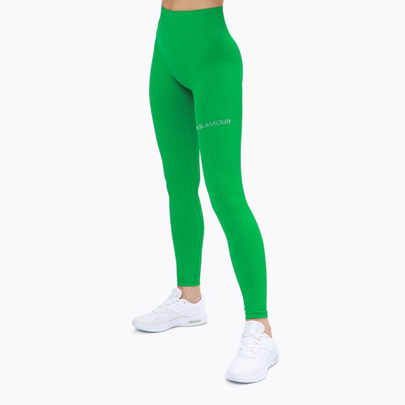 Leggings da allenamento donna Gym Glamour Push Up jungle