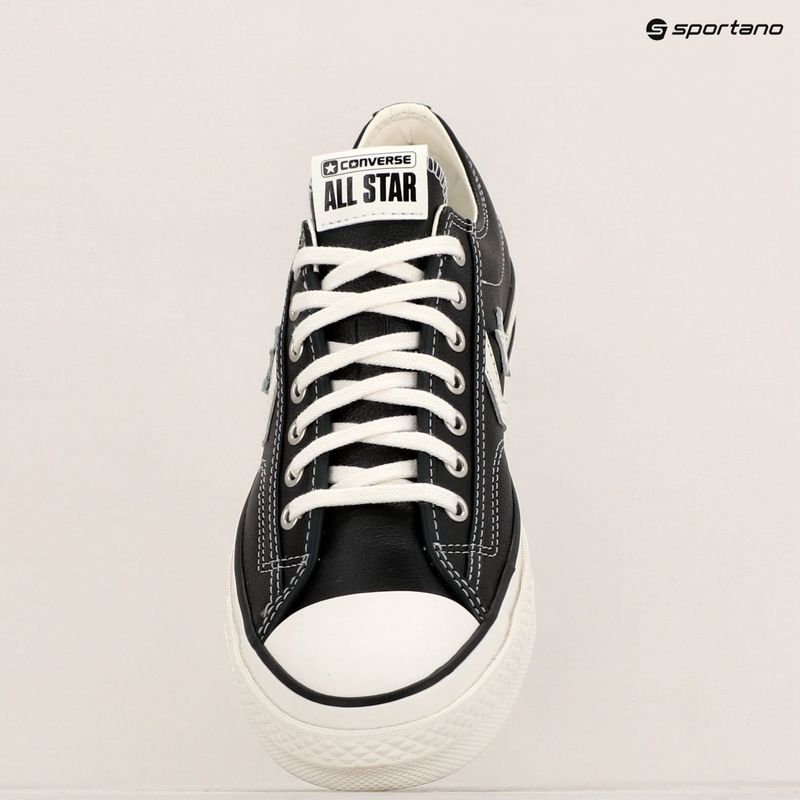 Converse Star Player 76 Fall Scarpe da ginnastica in pelle A06204C nero/bianco vintage/argento 10