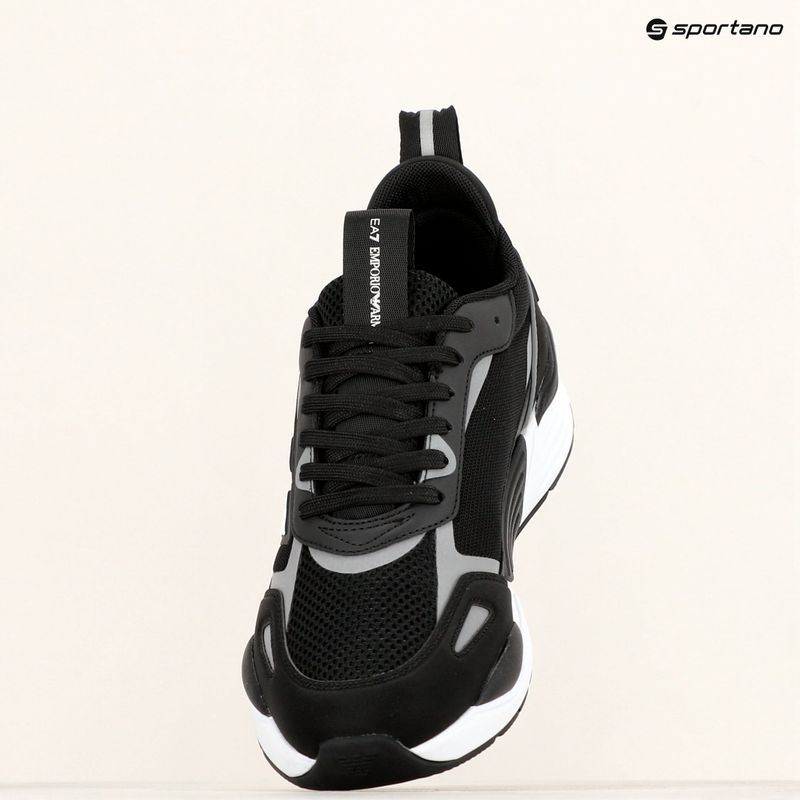 EA7 Scarpe Emporio Armani Ace Runner nero/argento 10