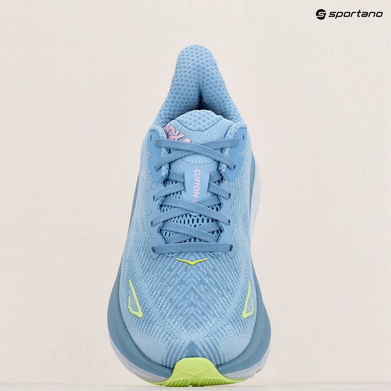 Scarpe da corsa da donna HOKA Clifton 9 Wide dusk/pink twilight 9