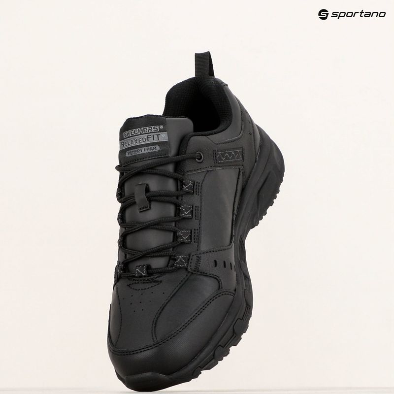 SKECHERS scarpe da uomo Oak Canyon Redwick nero 9
