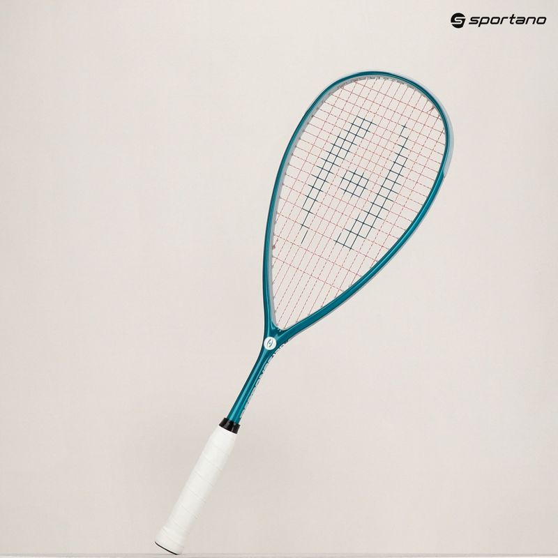 Racchetta da squash Harrow Response 120 verde/argento 11