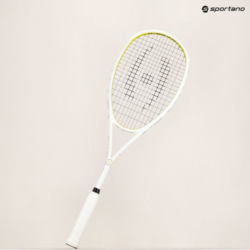 Racchetta da squash Harrow Vapor 115 Raneem El Welily Signature bianco/lime 11