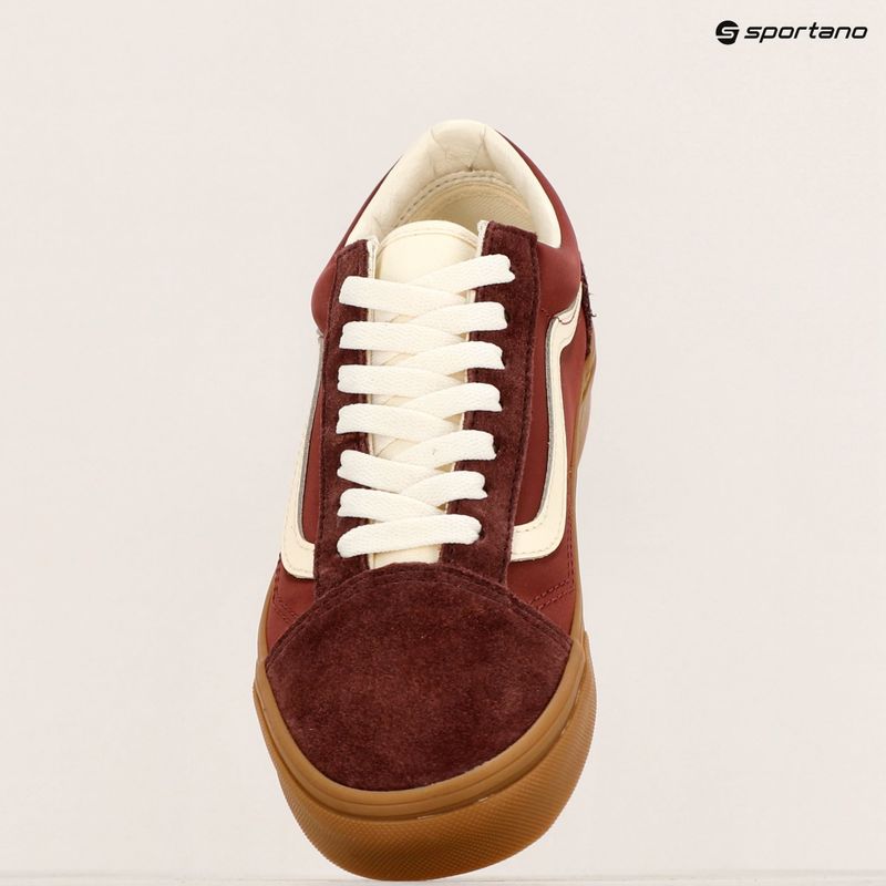 Scarpe Vans Old Skool sportive marrone/gomma 9