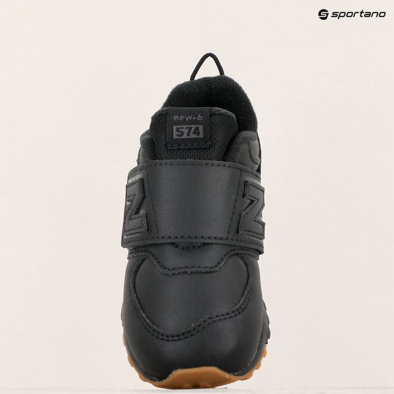 Scarpe da bambino New Balance 574 V2 nero 15