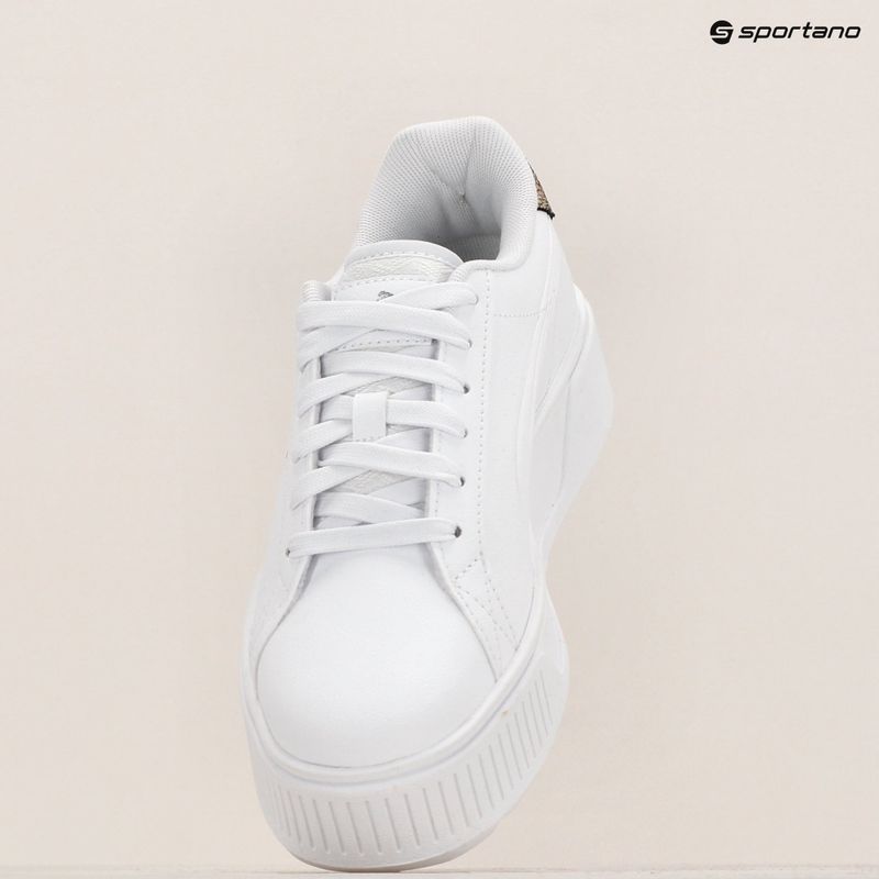 PUMA Karmen Metallic Shine scarpe da donna puma bianco/puma argento/puma oro 12